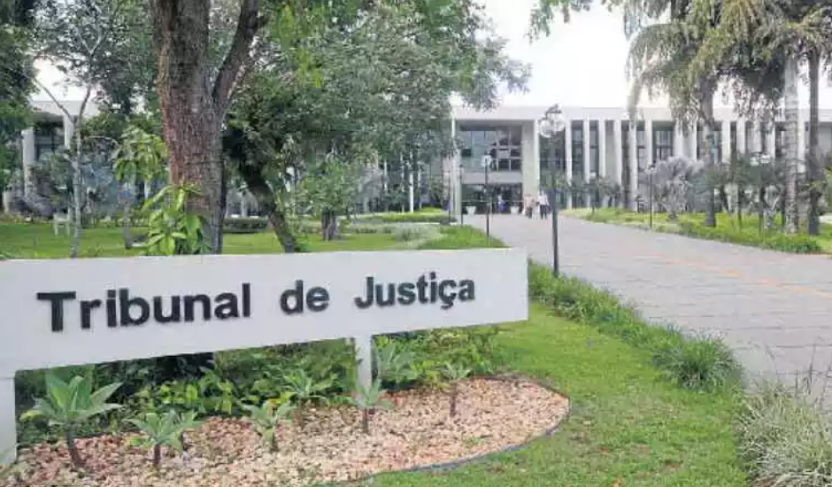 Fachada do atual palácio do Tribunal de Justiça de Mato Grosso do Sul - Reprodução/TJMS