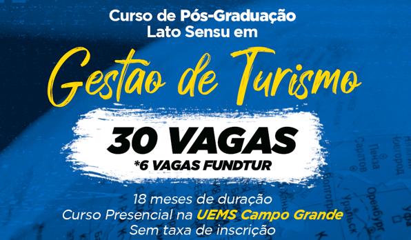 Curso visa iniciativas que incluem o estado e as possibilidades de desenvolvimento Turístico - Foto: Divulgação UEMS