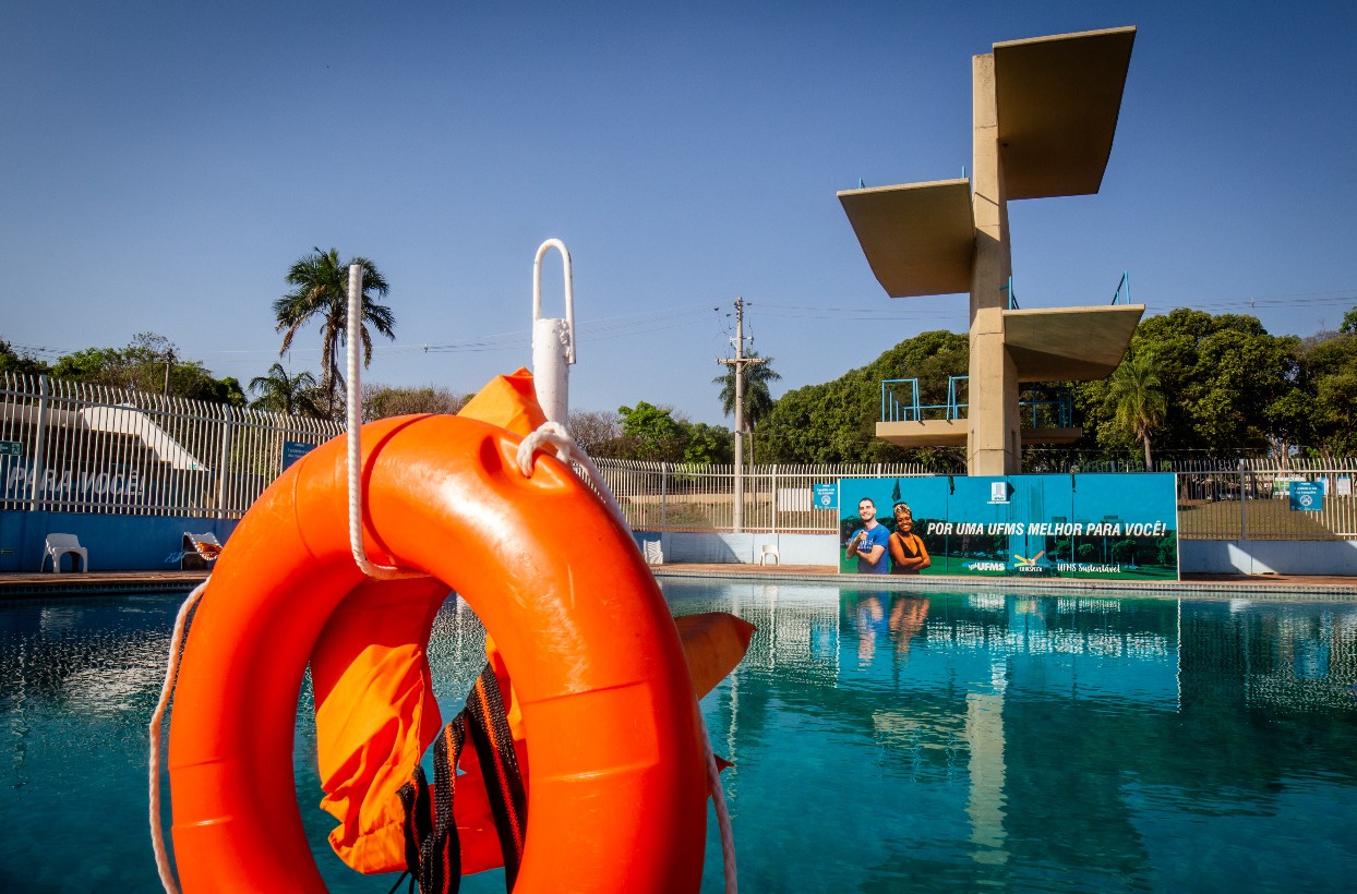 Piscina UFMS - Foto: Divulgação/UFMS