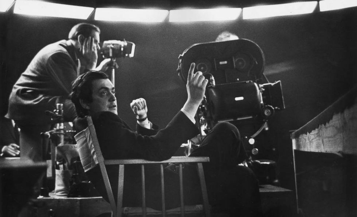 Kubrick, durante a filmagens em 1964 - Foto: Divulgação/GETTY