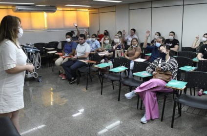 A capacitação abordará desde o conceito de ultrassonografia à formação da imagem - Foto: Bruno Rezende/ Governo do Estado