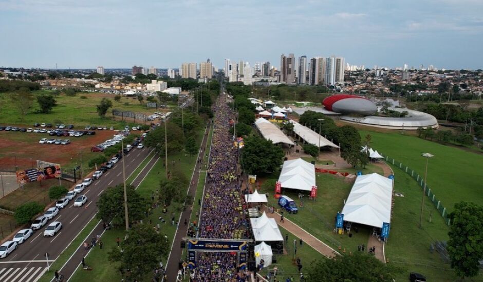 Edição 2022 da Corrida do Pantanal realizada em Campo Grande - Foto: Divulgação/Fiems