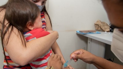 Até 14 de abril, apenas 25,8 mil pessoas haviam sido vacinadas - Foto: Divulgação/ Prefeitura de Campo Grande