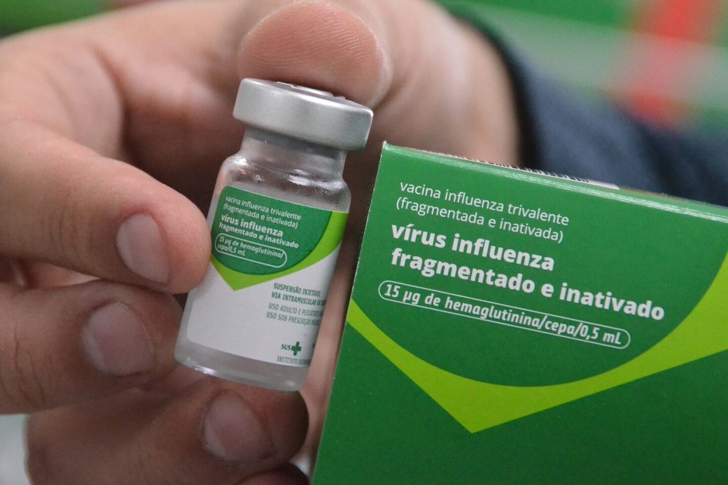 Vacina contra o vírus Influenza - Reprodução/GovPB