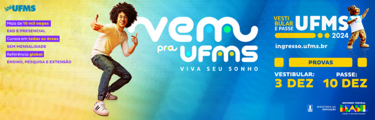 Serão ofertadas mais de 10 mil vagas - Foto: Reprodução/ UFMS