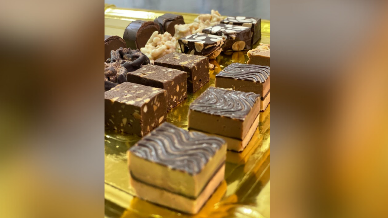 torrones tradicionais a base de marzipan e também alguns de chocolate que se assemelham ao fudge - Foto:Chef Paulo Machado/CBN Campo Grande