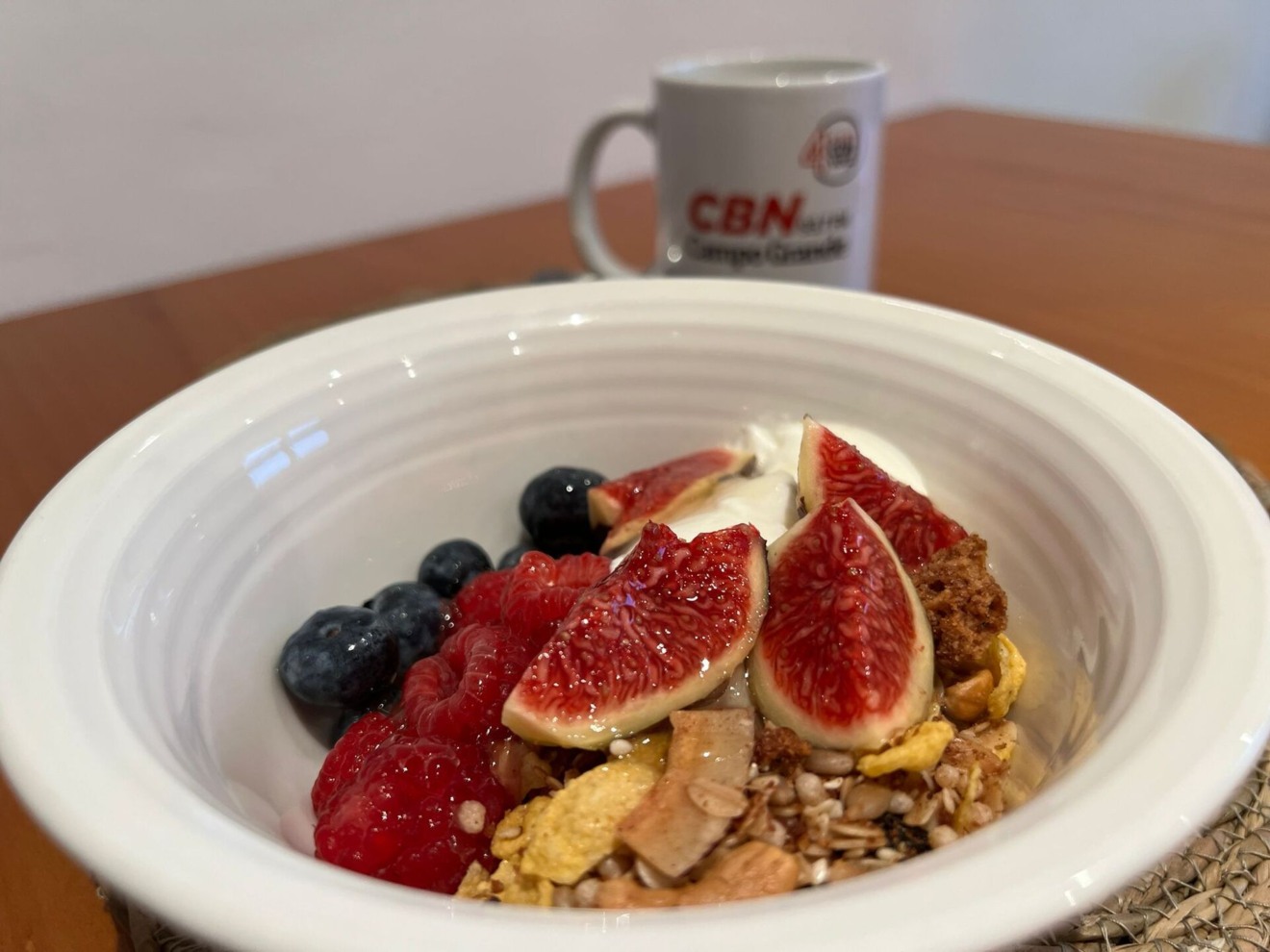 Granola com frutas - Foto: Paulo Machado