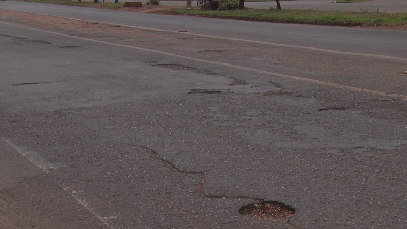 A avenida Ranulpho Marques Leal, constitui o trecho urbano da BR-262 e está sob a responsabilidade de manutenção do Dnit. - Reprodução/TVC