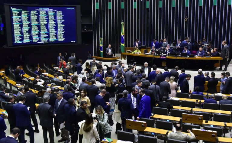 Sessão de votação da Reforma Tributária, em Brasília - Foto: Reprodução/Câmara dos Deputados