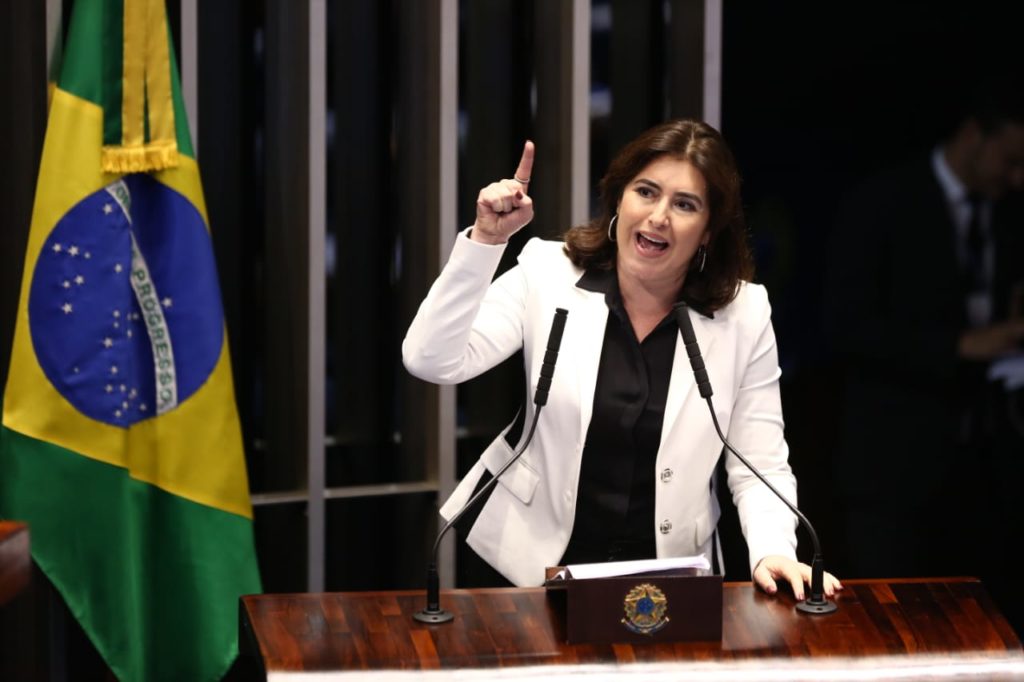 Senadora quer se viabilizar como principal escolha da terceira via - Reprodução/Agência Senado