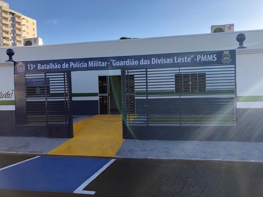 Acontece na terça (29), na sede do 13º Batalhão da Policia Militar de Paranaíba, a troca de comando da corporação com início às 10h. - DIVULGAÇÃO PMMS