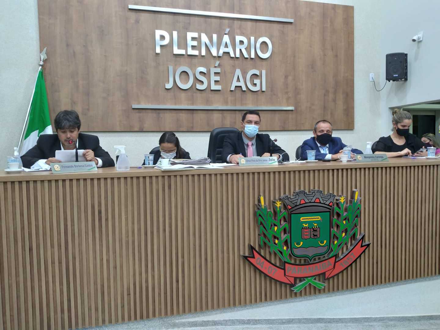 Os vereadores de Paranaíba se reuniram na noite de segunda-feira (22) durante a 40ª Sessão Ordinária - Talita Matsushita