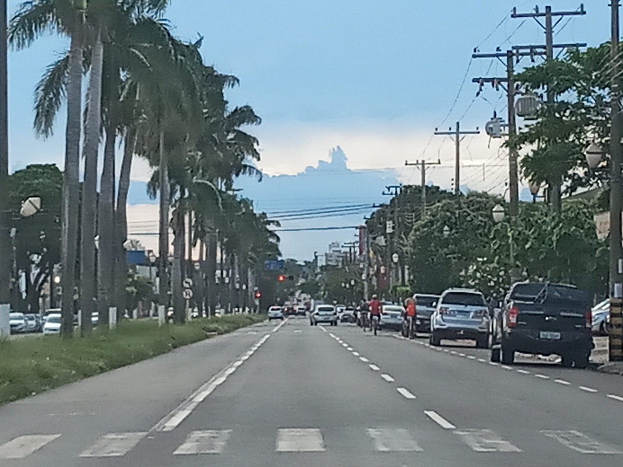 Avenida Marcelino Pires, uma das principais vias da cidade - Izomar Galeano