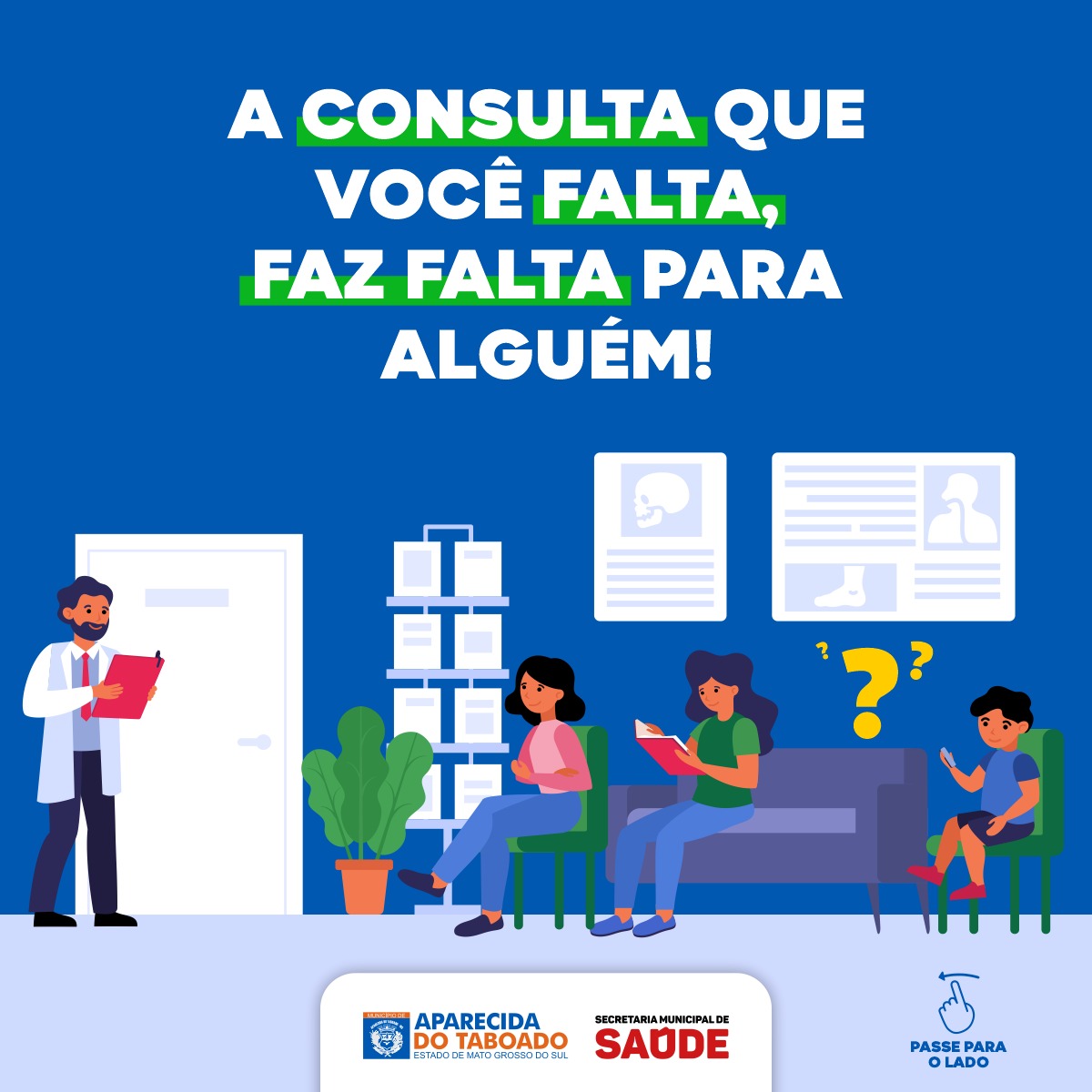 Mais de 700 pacientes deixaram de comparecer em consultas agendadas - Prefeitura Municipal