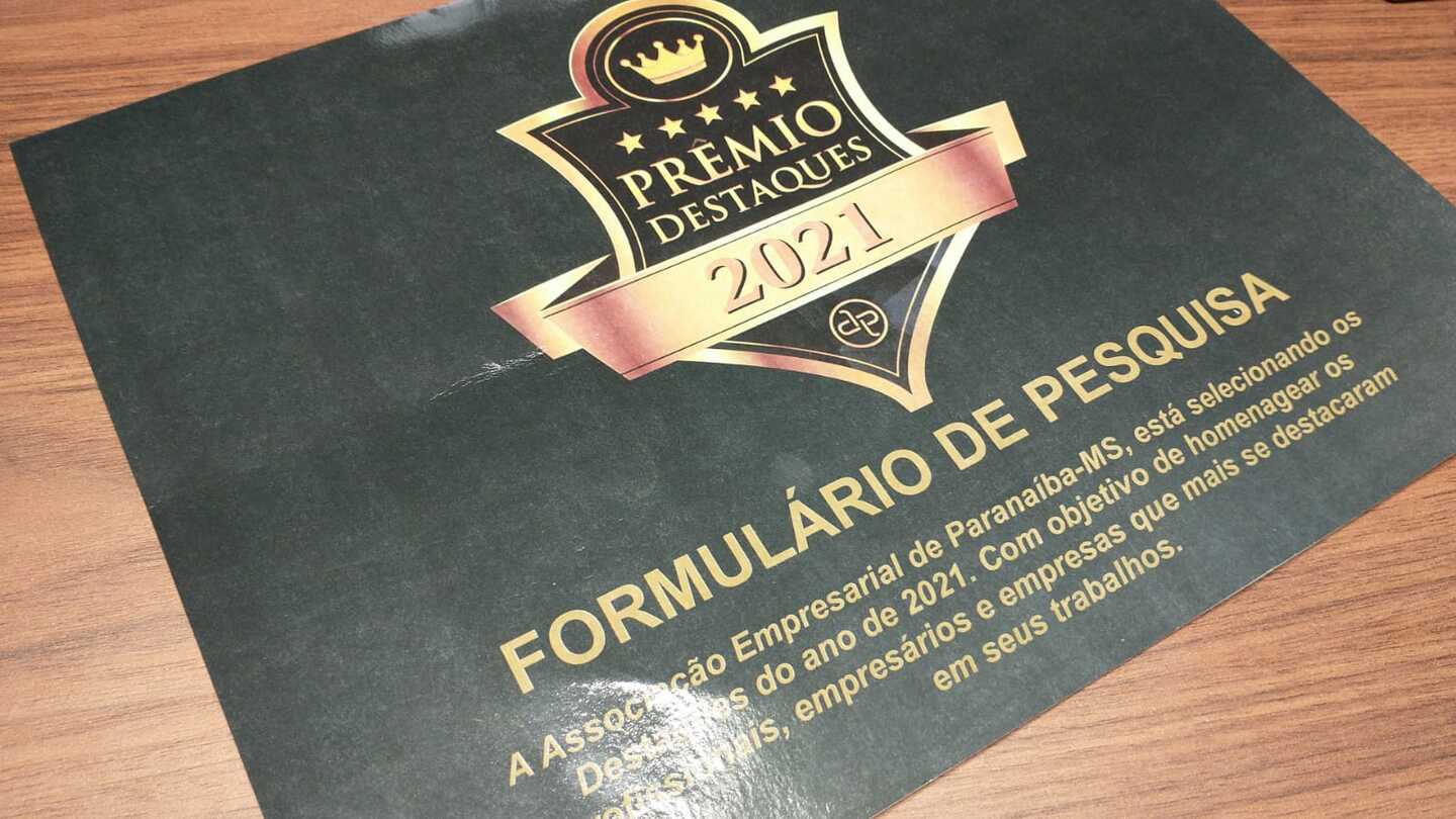 A Associação Empresarial de Paranaíba prepara os últimos detalhes para a realização dos Melhores do Ano. - Talita Matsushita