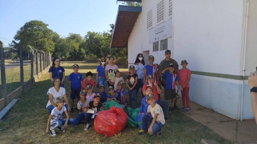 Uma das missões da equipe de Educação Ambiental da SEMEA é levar conscientização e ações voltadas à preservação do meio ambiente às escolas do Município - Divulgação/Assessoria