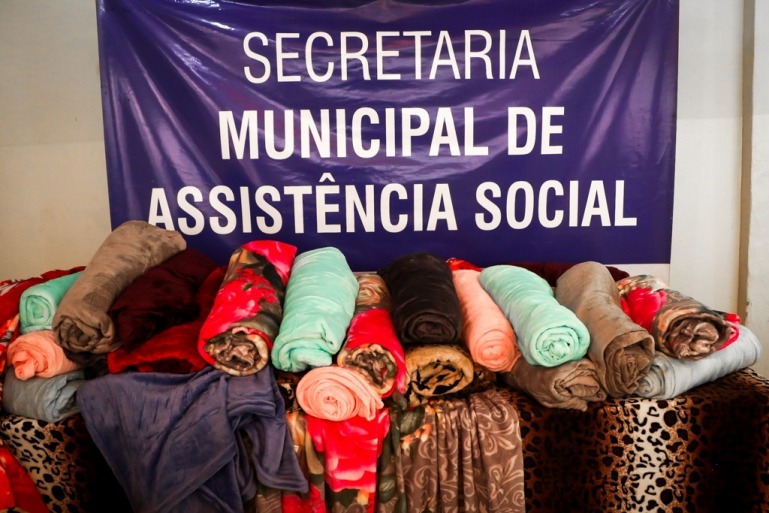 Além da distribuição nos Centros de Referência, as equipes de proteção básica social também distribuirão para as pessoas em situação de rua - Divulgação/Assessoria