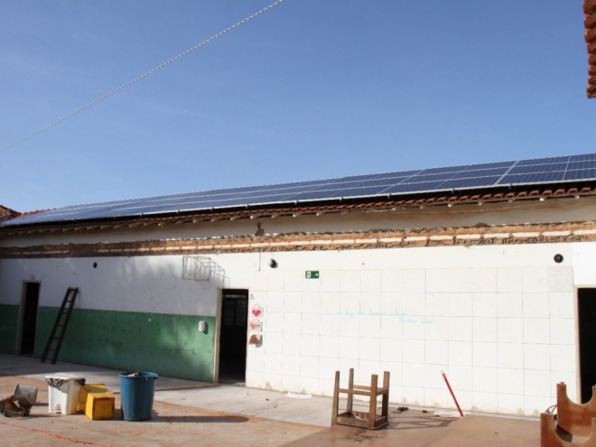 Escolas de Paranaíba recebem placas fotovoltaicas para gerar energia elétrica - Divulgação