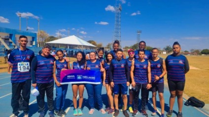 Três três-lagoenses foram selecionados para representar o Município e o Estado no Campeonato Brasileiro de Atletismo - Divulgação/Assessoria Três três-lagoenses foram selecionados para representar o Município e o Estado no Campeonato Brasileiro de Atletismo - Divulgação/Assessoria