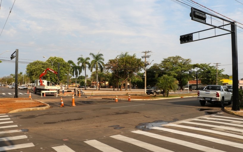 As obras serão feitas nos cruzamentos das Avenidas Filinto Müller, Rosário Congro, Clodoaldo Garcia e Custodio Andries - Divulgação/Assessoria