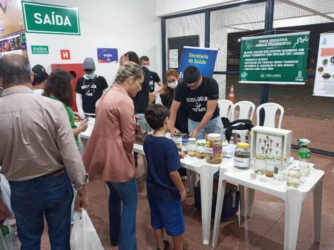 Na tenda, os profissionais vão orientar a população como prevenir e proceder com animais peçonhentos nas residências - Divulgação/Assessoria