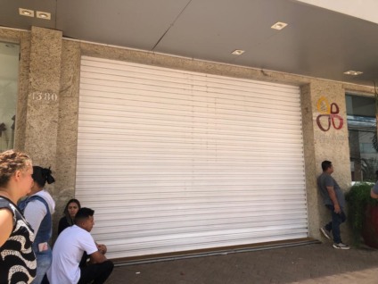 Local vai permanecer fechado durante toda a terça-feira (29) - Foto: Thais Cintra/CBN