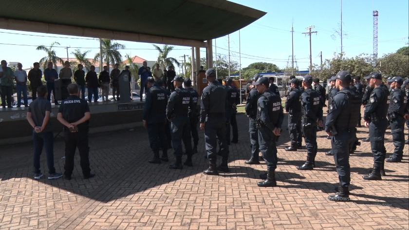 A Operação conta com reforço no policiamento ordinário com prioridade aos pontos mais críticos do município - Divulgação/TVC