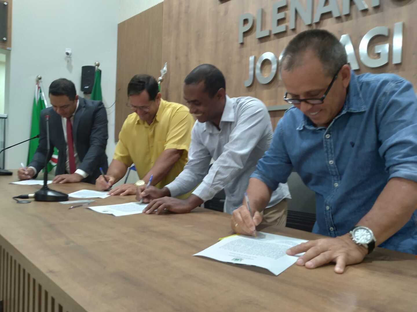 Solenidade de posse ocorreu na manhã desta terça-feira - Talita Matsushita