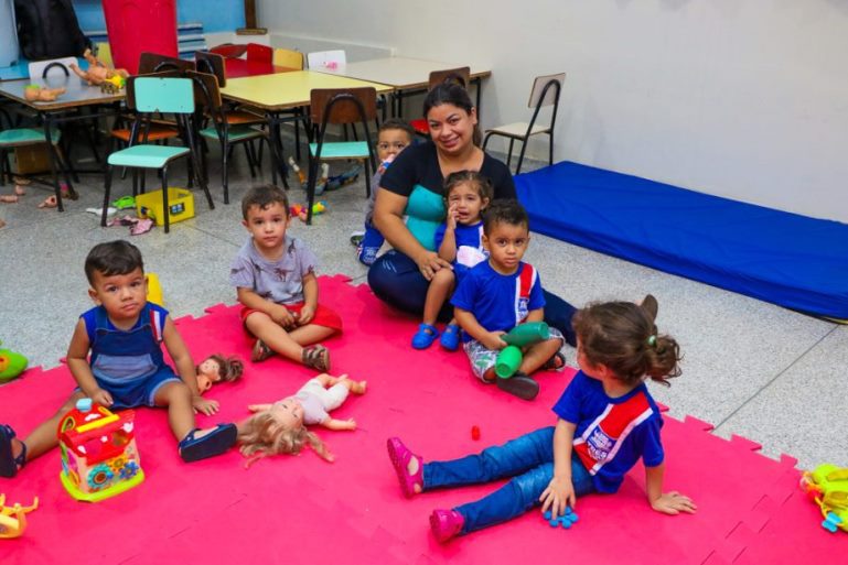 Ao todo participam 216 crianças, distribuídas em 05 Centros de Educação Infantil - Divulgação/Assessoria