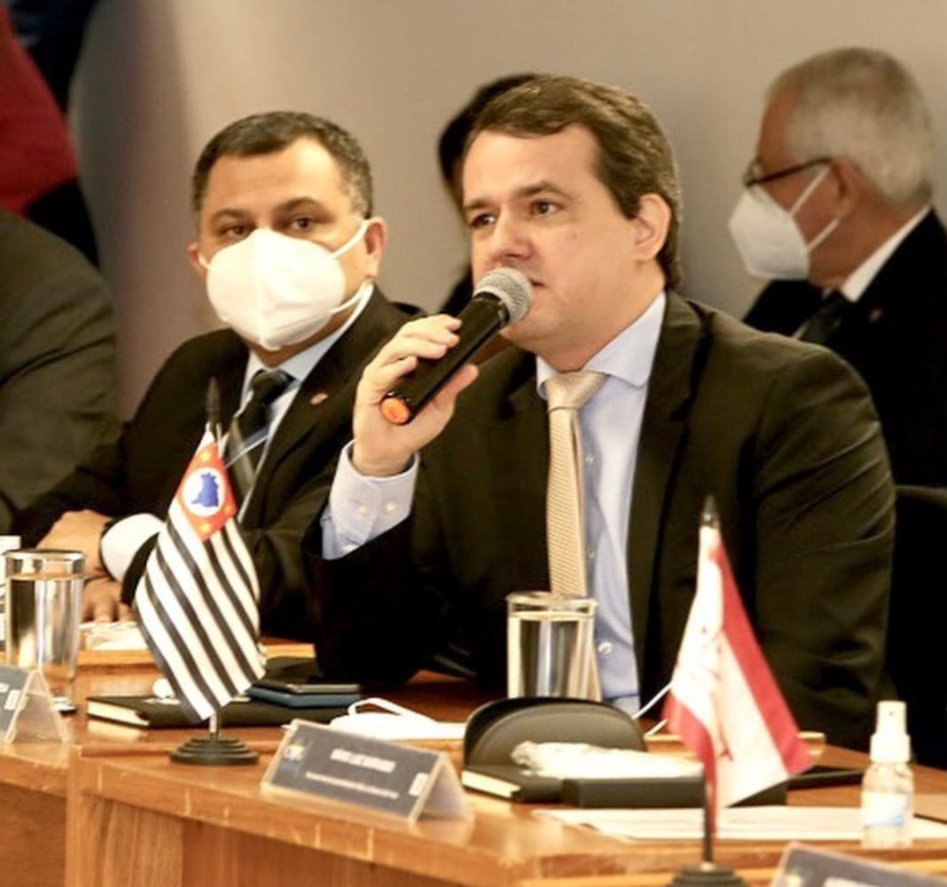 Alexandre Magno durante encontro nacional de Procuradores Gerais de Justiça - ARQUIVO