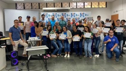 Turma do curso de educação financeira - Foto: Divulgação/ Prefeitura