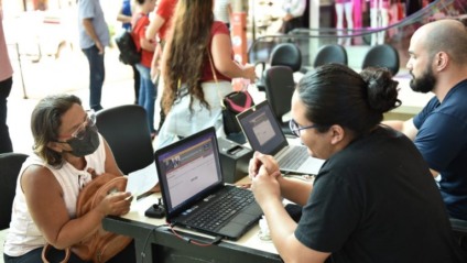 No local os participantes poderão também concorrer às vagas gerais anunciadas pela Funsat. Para se candidatar é importante que o trabalhador esteja com seu cadastro atualizado e regularizado no sistema da Fundação, pelo aplicativo "Sine Fácil" - Foto:Divulgação/PREFCG
