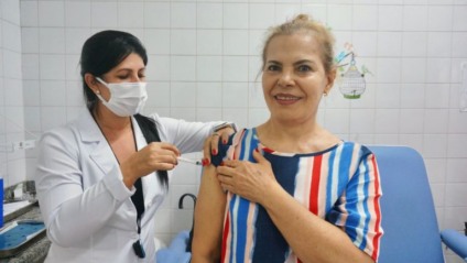 Com doses liberadas para novos públicos, vacinação contra a Covid é ampliada na capital - Foto: Divulgação/ Prefeitura de Campo Grande