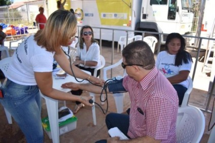 Objetivo é oferecer testes rápidos e vacinas para a população - Foto:Divulgação/Prefeitura M. Maracaju