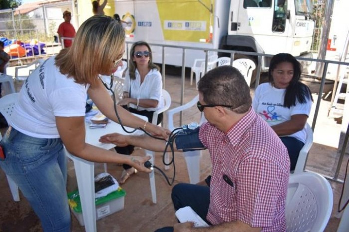 Objetivo é oferecer testes rápidos e vacinas para a população - Foto:Divulgação/Prefeitura M. Maracaju