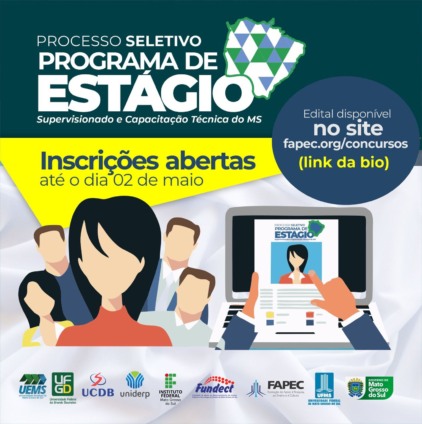 Ao todo são 98 vagas para mais de 30 cursos,  a provas serão aplicadas em Campo Grande, Aquidauana, Corumbá, Naviraí, Nova Andradina, POnta Porã e Três lagoas - Foto:Divulgação/GOVMS
