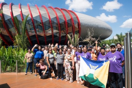 A primeira turma a realizar a visita reuniu 70 idosos. A ideia é de que outras turmas sejam formadas para realização de mais ações como esta pelo estado - Foto: Divulgação