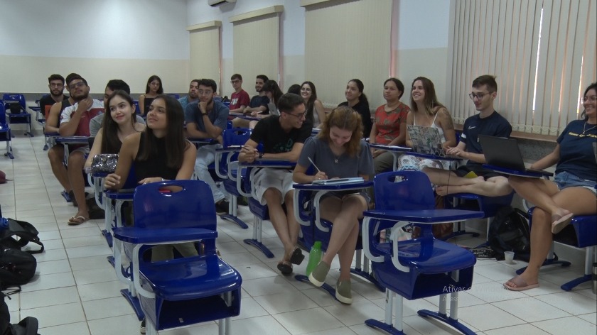 As aulas são ministradas pelos próprios alunos da UFMS - Arquivo/JPNews