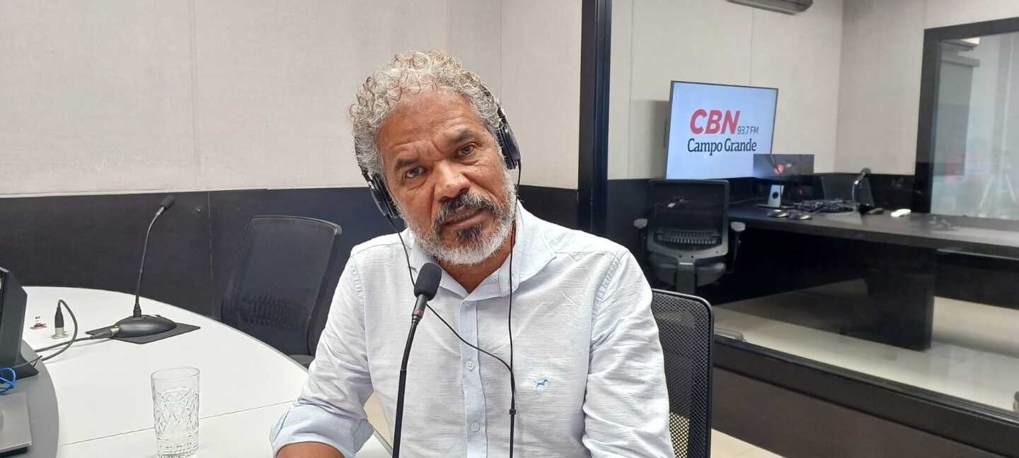 Adilson Trindade, durante participação no Jornal CBN Campo Grande nesta segunda (24) - LSSCom/CBN-CG