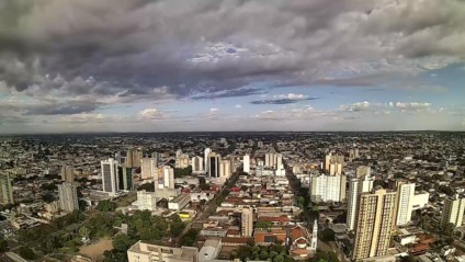 Com possibilidade de pancadas de chuva isoladas a umidade relativa do ar segue em alta, 70% - Foto:Clima ao vivo
