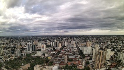 Na Capital o dia começa com céu bastante nublado e a máxima deve atingir os 31°C - Foto:Divulgação/Clima ao vivo