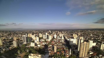 Na Capital o dia começa com céu limpo, são esperadas chuvas no inicio da tarde - Foto:Divulgação/Clima Ao Vivo