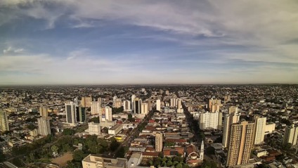 a mínima esperada para Campo Grande é de 13°C e máxima de 25°C. A umidade relativa do ar segue em alta, 70%. - Foto:Divulgação/Clima Ao Vivo