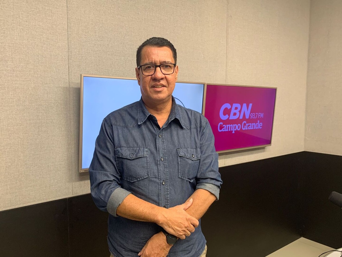 Jairo Luiz, subsecretário de Assuntos Comunitários de MS - Duda Schindler/CBN-CG