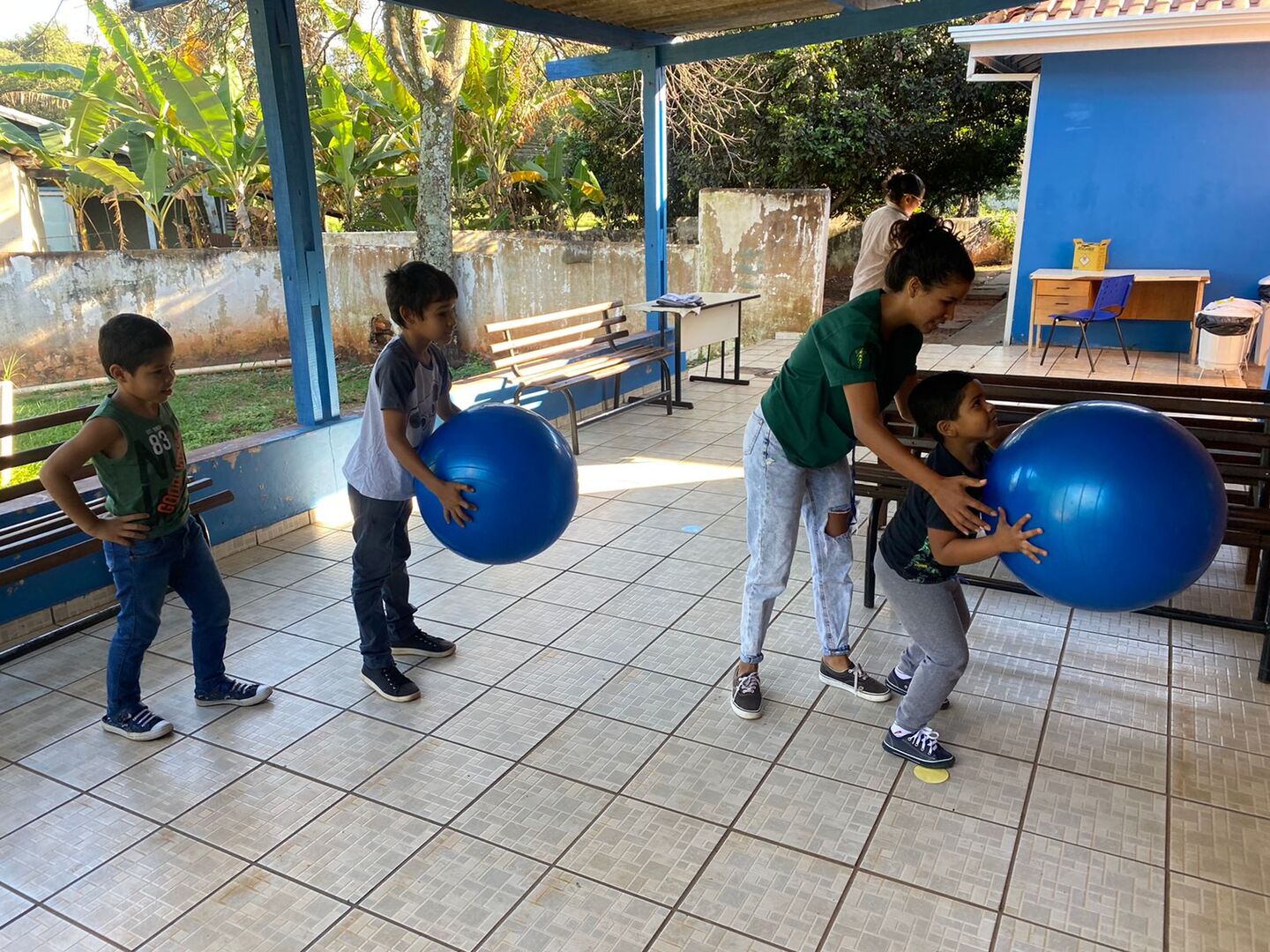 Sessões de fisioterapia são realizadas na USF MAPE - Fotos: Divulgação/ Prefeitura