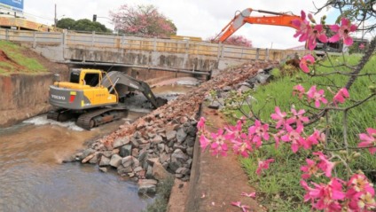 Intervenções foram realizadas após fortes chuvas em Campo Grande - Foto: Divulgação/ Prefeitura de Campo Grande