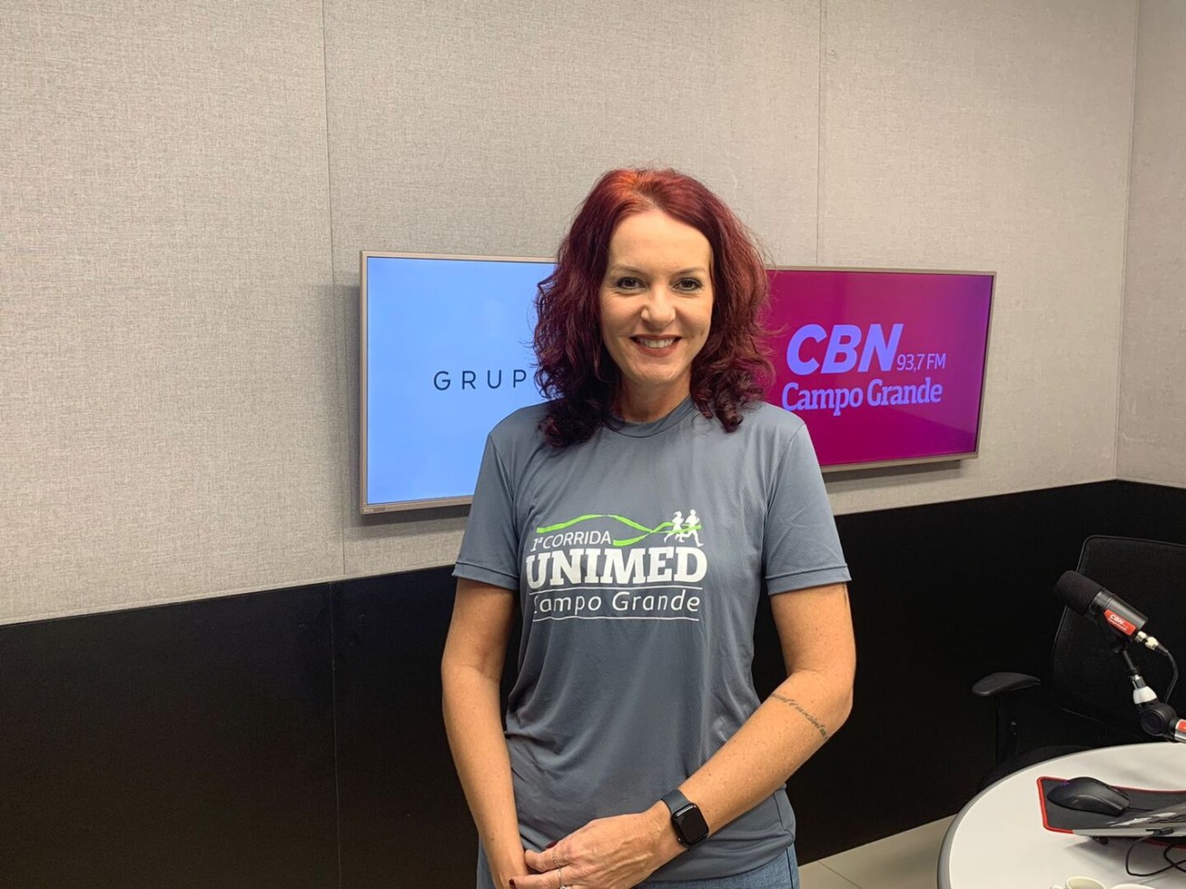 Fabiana Perin, coordenadora de Comunicação e Marketing Unimed CG - Foto: Duda Schindler/CBN-CG