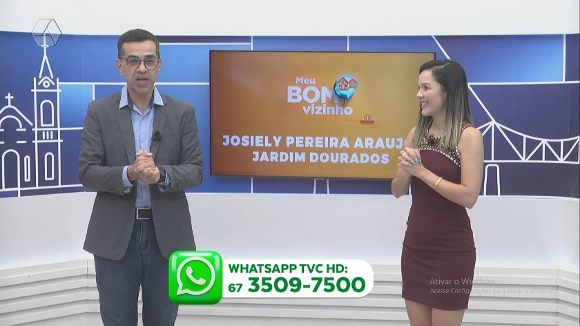 Ela se inscreveu para concorrer ao prêmio pelo WhatsApp 3509-7500. - Divulgação/TVC