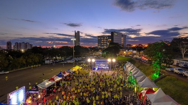 Mais de 1.100 pessoas participaram da 1ª Corrida Unimed na capital - Foto: Divulgação/Unimed-CG