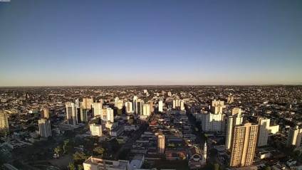 Campo Grande no inicio da manha - Foto:Reprodução/Clima Ao Vivo